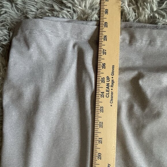 NWT Green Grass Mens Heather Grey 1/4 Zip Golf Pullover Seagate Large NEW - Picture 7 of 9